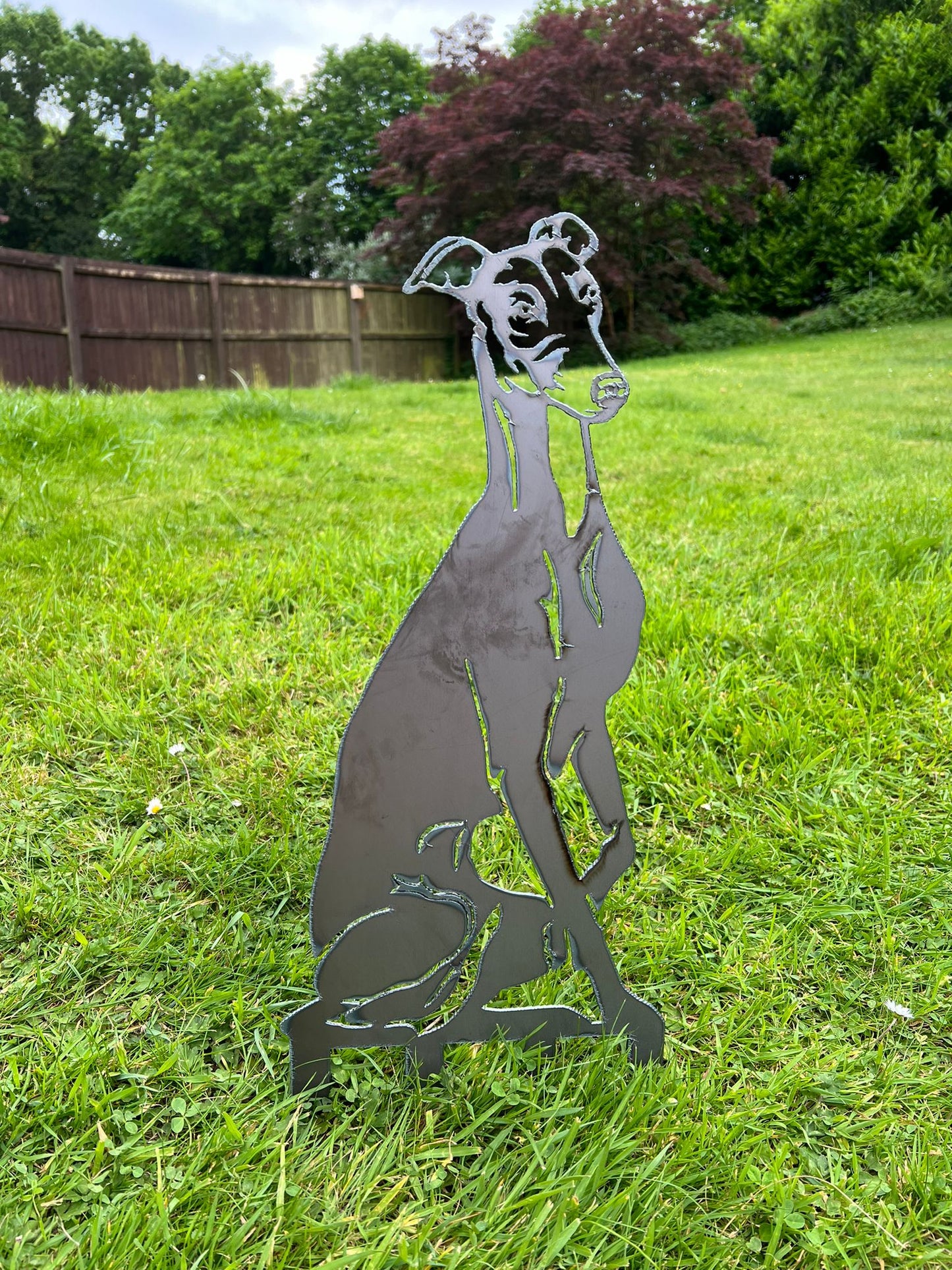 Garden Decoration | Georgie the Greyhound | Steel Art