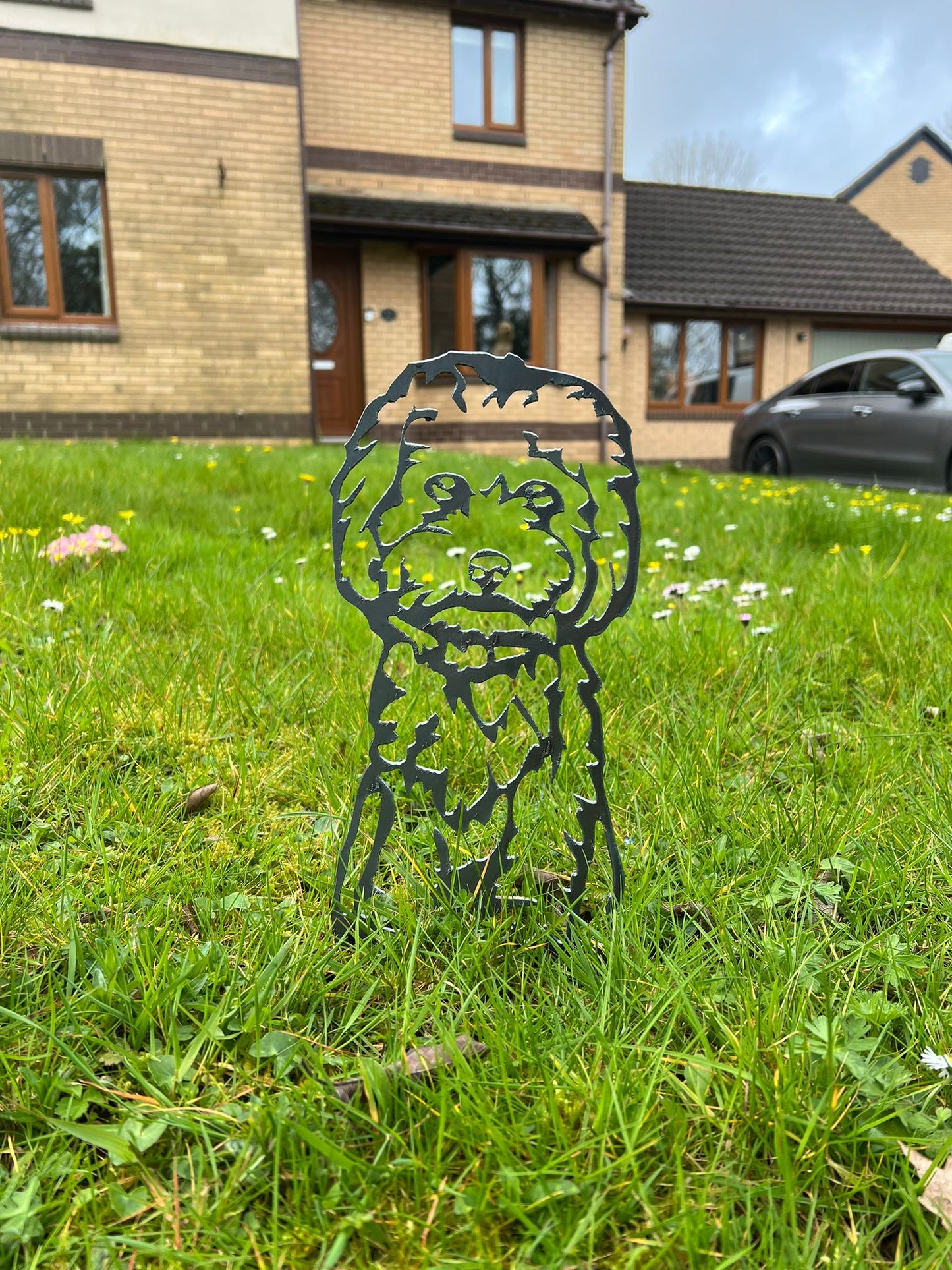 Garden Decoration | Bernie the Cavapoo | Steel Art