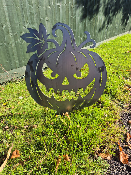 Garden Decoration | Patrick the Pumpkin | Steel Art